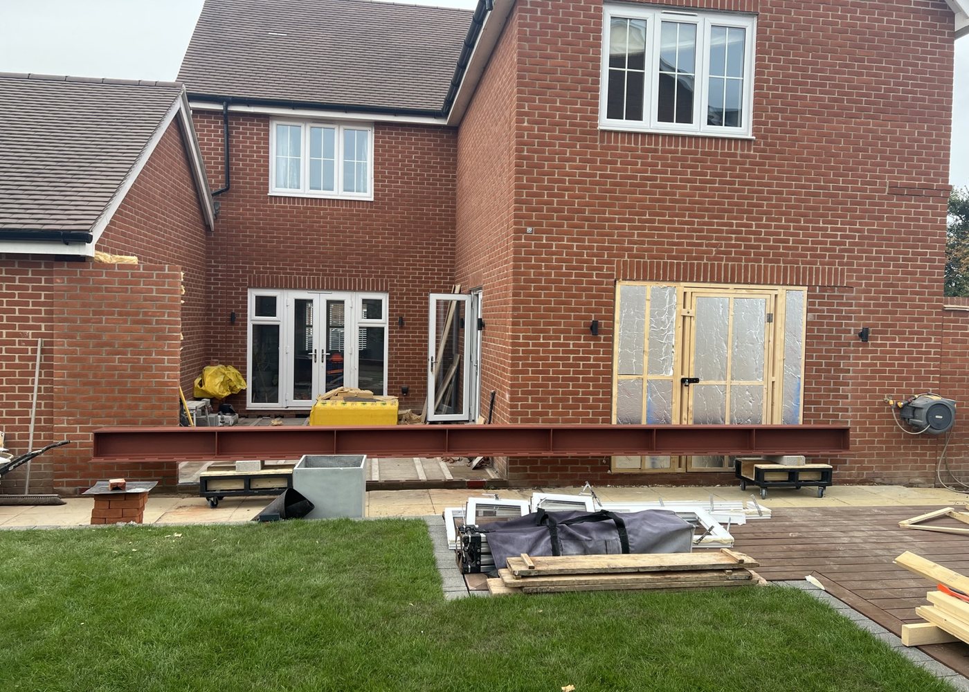 Structural opening and steelwork