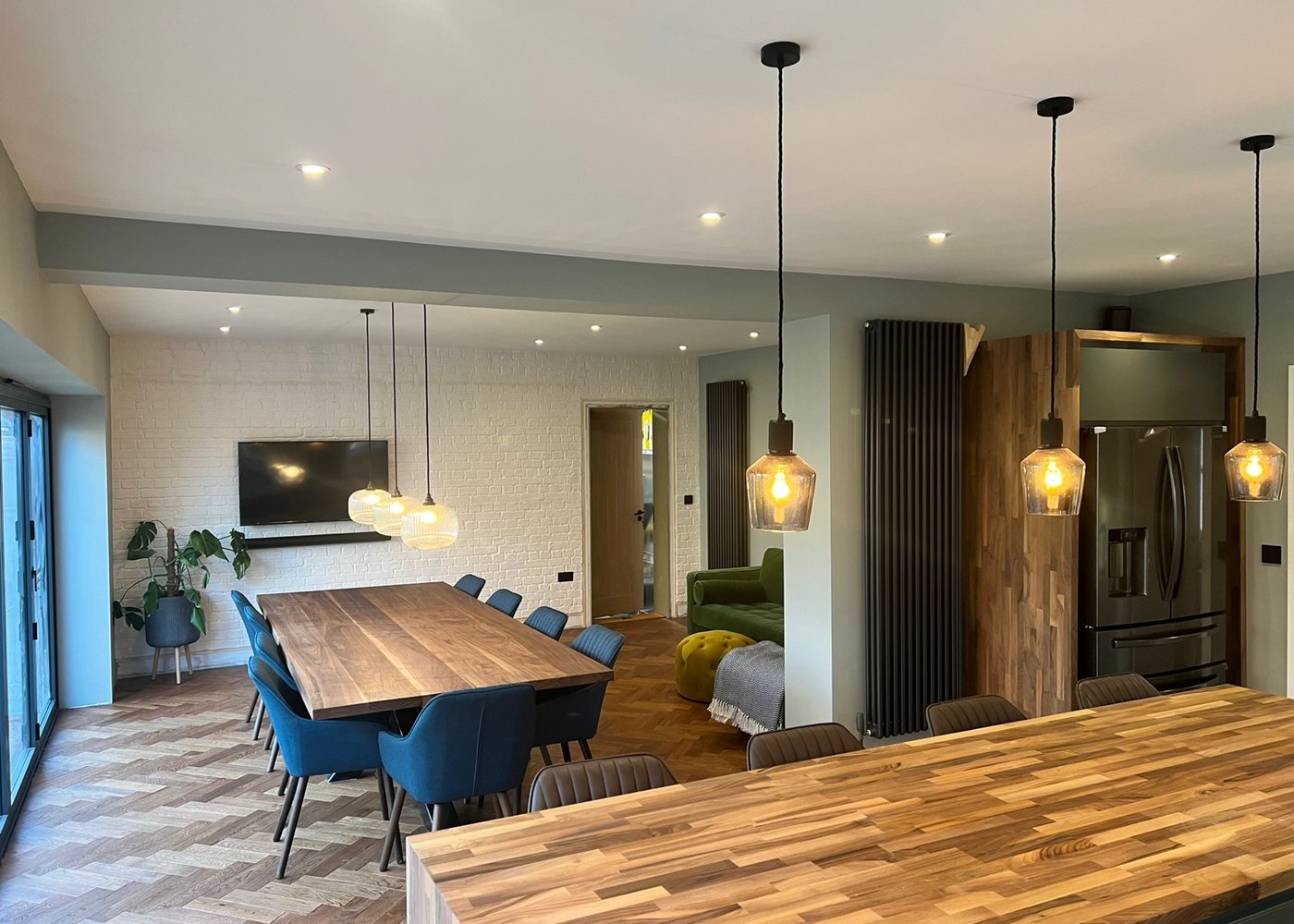 Kitchen and dining