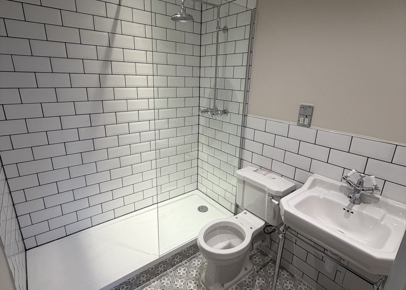 Completed bathroom